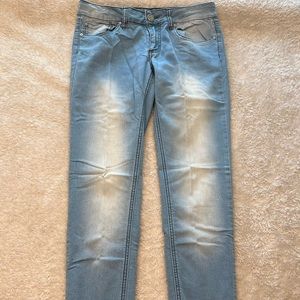 Indigo Rein Skinny Jeans Juniors
Size 7 (31x29) Blue Stretchy &
SandBlasted